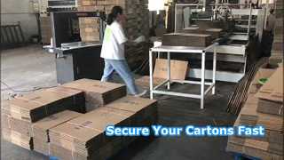 Umreifungsmaschine PP-Schnurverpackung für Karton-Schaufenster