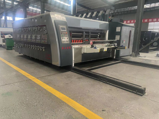 Qualität  Flexo Folder Gluer Casemaker with 50-70mm Wall Thickness, ±0.5mm Printing Precision, and Flexo Box Glue System Fabrik