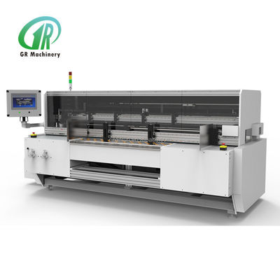Qualität  Digital Slotting Corrugated Rotary Slotter Machine 2500mm Width 3400kg Fabrik