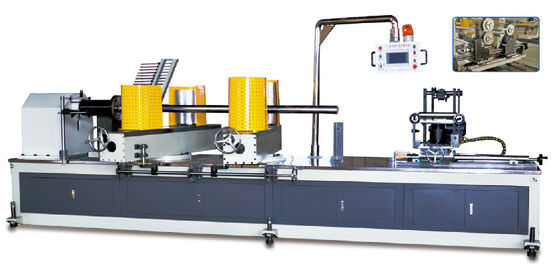 Qualität  TZ-200 Four Head Triple Blade Automatic CNC Paper Tube Making Machine with 220v/380v/440v Voltage Fabrik