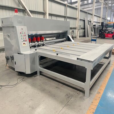 Qualität  Econimic Speed 60 Pcsmin Corrugated Rotary Slotter Machine For Precise Slotting And Production Of Corrugated Boards Fabrik