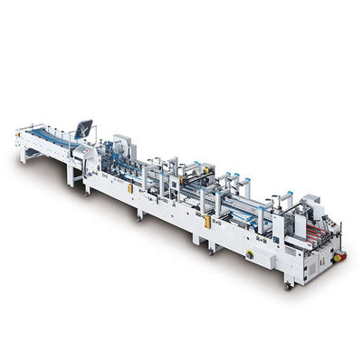 Qualität  Automatic Cardboard Carton Box Flexo Folder Gluer Fabrik