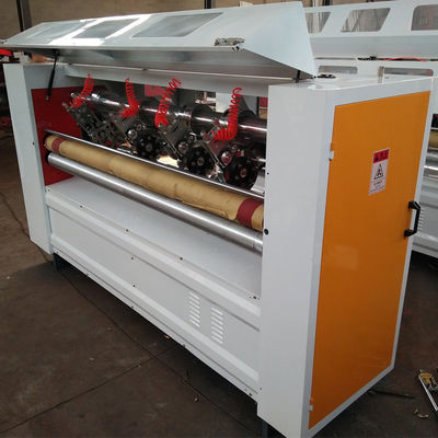 Qualität  Durable Thin Blade Slitter Scorer with Tungsten Steel Blade and Pneumatic Lock for Corrugated Cardboard Slitter Scorer Stability Fabrik