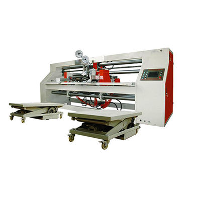 Qualität  Semi Automatic 2600mm Double Servo Drive Carton Box Stitching Machine Corrugated Box Stitcher Fabrik