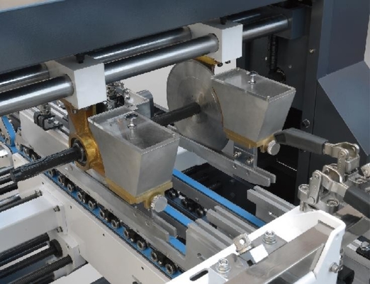 Automatische gewölbte Kasten-Karton-Falte und kleben Maschine für Verpackendruckindustrie