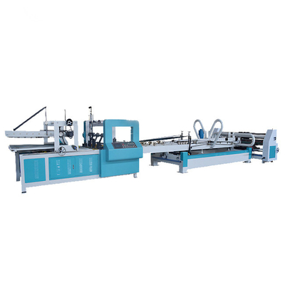 Bedecken gewölbte Ordner Gluer-Maschine des Karton-2800 für pp. die Herstellung