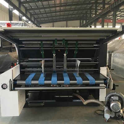 Automatische Flöten-lamellierende Maschine PLC halb für Wellpappe