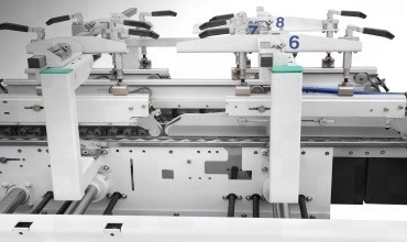 Kalte Hochgeschwindigkeitsfalte des Punkt-4&amp;6 und kleben Maschine für Karton-Kasten