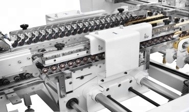 Kalte Hochgeschwindigkeitsfalte des Punkt-4&amp;6 und kleben Maschine für Karton-Kasten
