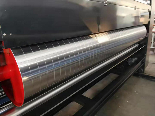 3 4 Farbgewölbte Karton Flexo-Druckmaschine für das Stempelschneiden