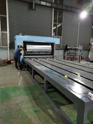 Farbelongway 2 großes Rollenkerben der Flexo-Karton-Druckmaschinen-2500mm