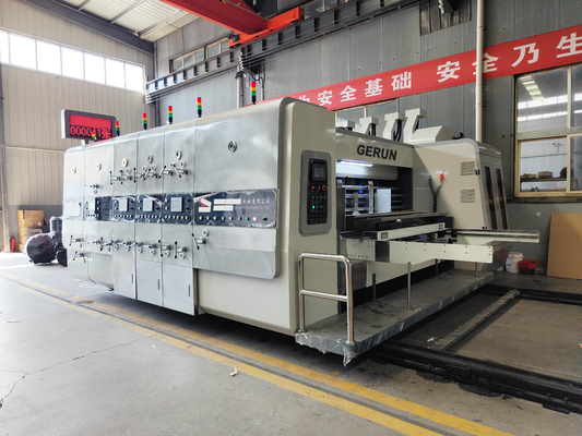 Breiten-gewölbte Karton Flexo-Druckmaschinen-hohe Geschwindigkeit SC1630 3000mm