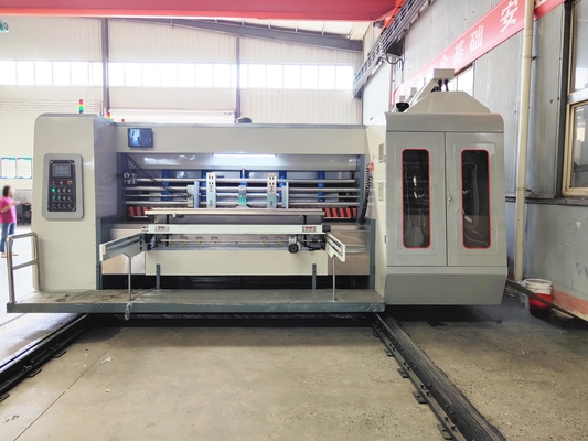 schnelle Geschwindigkeits-Karton-Kasten Flexo, das stempelschneidene Maschine 150-180m/min kerbend druckt