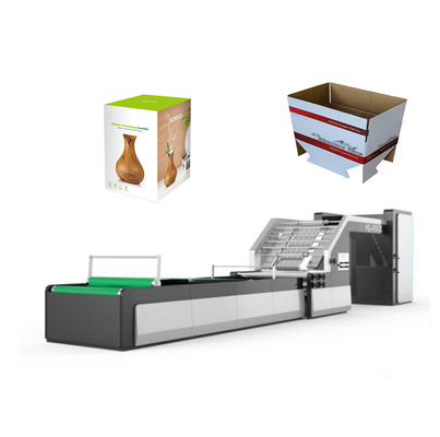 350mm Min Sheet Size Box Cardboard Flöten-Laminiermaschinen-Maschine 6mm Max Thickness