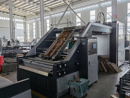 Flöte runzelte lamellierende Maschine unbegrenzten Max Sheet Size 1200mm