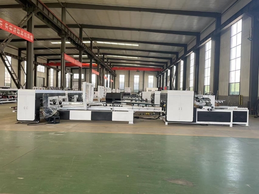 Corrugated Automatic Box Folder Gluer-Maschine für Kartonschachteln