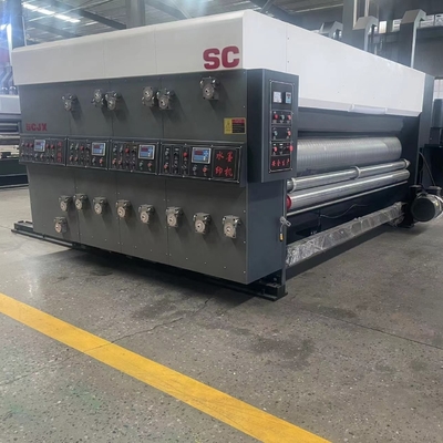 Automatisches gewölbtes Karton Flexo-Druckmaschinen-Führung Eage-Zufuhr-Kerben