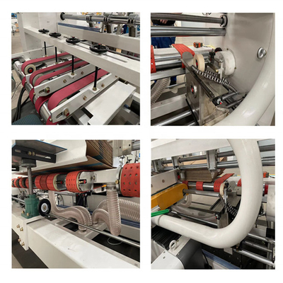 Vakuumsaugfütterung Karton-Kasten-automatische Ordner Gluer 1000mm