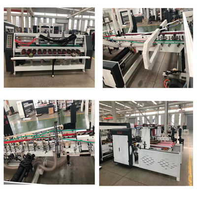 Vakuumsaugfütterung Karton-Kasten-automatische Ordner Gluer 1000mm