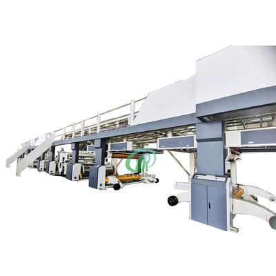 Gerun 300-2500 Typ Fünfschichtige Hochgeschwindigkeits-Wellpappe-Produktionslinie