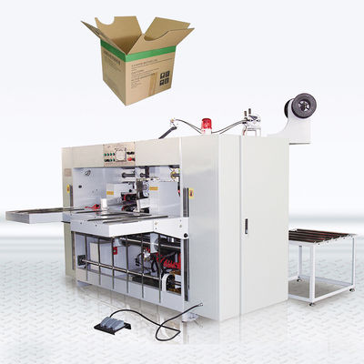 Hochgeschwindigkeits-Doppelservo-Semi-Auto-Nähmaschine 600 Nägel/min für Karton