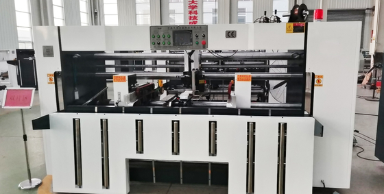 PLC Double Piece Semi Auto Box Nähmaschine für Karton