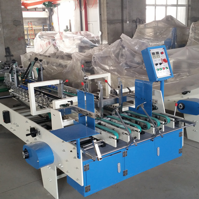 Automatischer Karton speziell geformter Karton Flexo Folder Gluer Kleine Verpackung