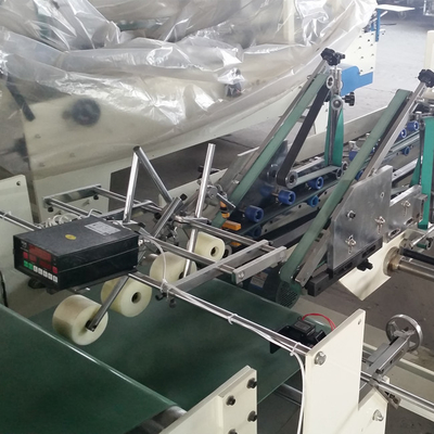 Automatischer Karton speziell geformter Karton Flexo Folder Gluer Kleine Verpackung