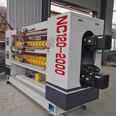 Doppel-NC-Schneider Spiralmesser Wellpappe-Produktionslinie