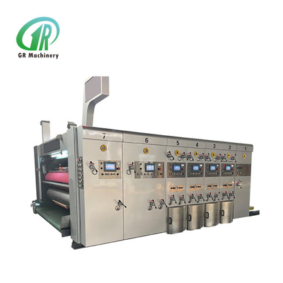 Gewölbter Karton Flexo-Hochgeschwindigkeitsdrucker 150m/Min