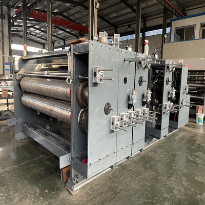 Gewölbter Karton Flexo-Hochgeschwindigkeitsdrucker 150m/Min