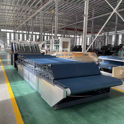 800mm Max. Rewinding Diameter Flöten-lamellierende Maschine 1200mm Max Sheet Size