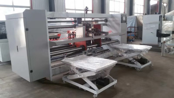 Halb automatischer großer gewölbter Karton-nähende Doppelbogen, die Maschine nageln