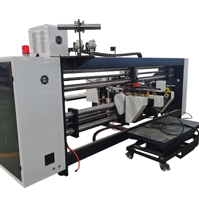 Halb automatischer doppelter Stück-großer gewölbter Karton-industrielle nähende großartige Maschine