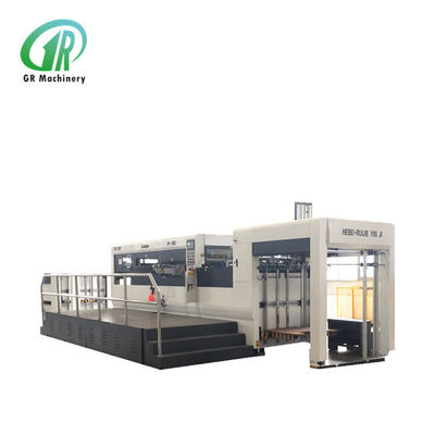 PLC Hydraulische Automatische Wellpappe-Stanzmaschine mit Rillen und Stanzen bei 5000 Stück/Stunde für Wellpappe-Stanzmaschine