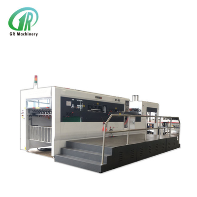 Soem benutzte automatischer gewölbter Karton-stempelschneidene Maschine 1300x980mm