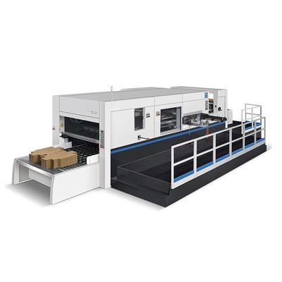 Faltende gewölbter Karton-stempelschneidene Flachbettmaschine