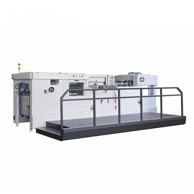 Soem benutzte automatischer gewölbter Karton-stempelschneidene Maschine 1300x980mm