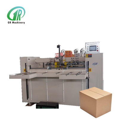 6HP Semiauto runzelte die Karton-Kasten-nähende Maschine, die pro Minute 400-teilig ist