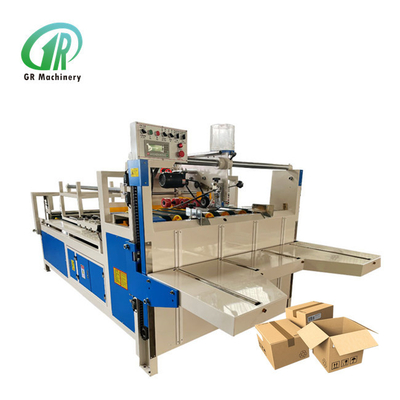 Halb automatischer Druck Ordner Gluer 400mm Min.Size 2mm Min.Thickness 0.6Mpa Max.Gluing