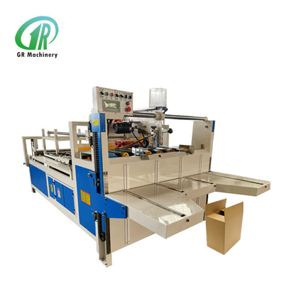 220V/380V runzelte der Karton-Ordner Gluer-Maschinen-7.5KW Maß Leistungsaufnahmen-7000*3000*2000mm
