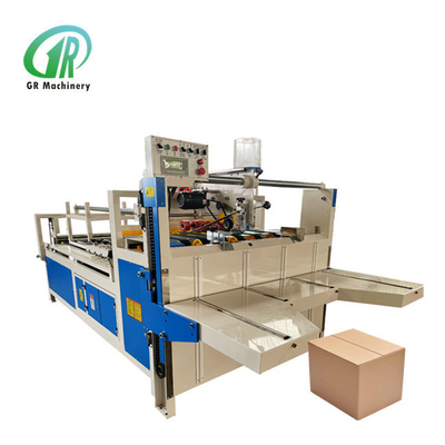 50mm Min Gluing Width Corrugated Carton Ordner Gluer-Maschine 1200mm Max Gluing Length 150mm Min Gluing Length