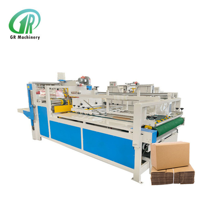 50mm Min. Corrugated Carton Ordner Gluer-Maschine für das Berufskarton-Kleben