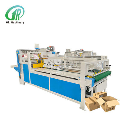 Halb automatische Gluer 2mm der Papierstärke-380V/220V Min. Spannungs-1200mm Max. Gluing Length