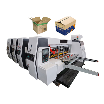 Hohe Präzision ±0.1mm runzelte Karton Flexo-Druckmaschine 1628