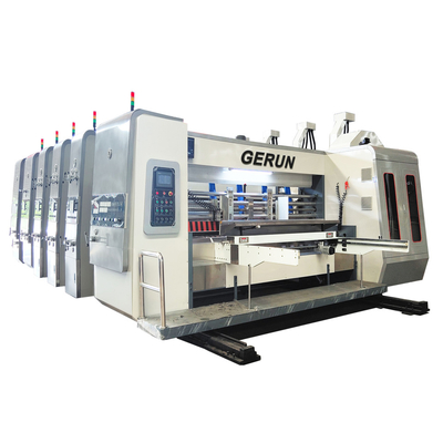 Genauigkeit der 900-1600mm Breiten-gewölbte Karton Flexo-Druckmaschinen-±0.1mm