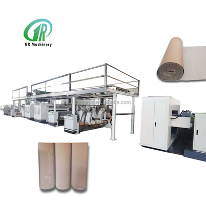 Karton-Produktionslinie vom Typ WJ-300-2500-II, fünfschichtige Wellpappenwalze