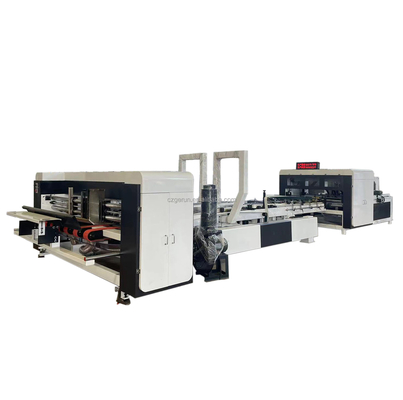 Hohe Präzisions-kleben halbautomatischer Pappordner Gluer Maschinen mit der hohen Kapazität