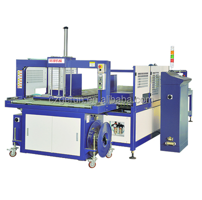 Automatische 1600mm Karton-Box Strapping-Maschine 380v50hz für die Industrie