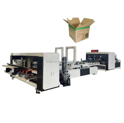 Hochgeschwindigkeits-Automatische Wellpappe-Karton-Folder-Klebermaschine